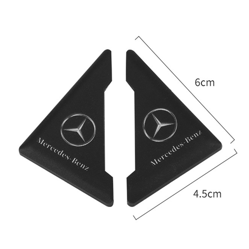 2 Miếng silicon bọc góc cửa xe hơi 90 độ chống trầy xước bảo vệ cao Bảo vệ cửa cao su bảo vệ ô tô Trang trí ô tô phổ quát Toyota