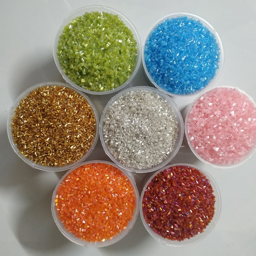 20g hạt cườm gãy (phần 1/2) - Hạt cườm đính áo