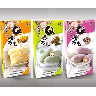 Bánh Đài Loan mochi xoài. khoai môn, trà xanh dạng dài Royal Family 150g 6 bánh có video sp- ăn vặt