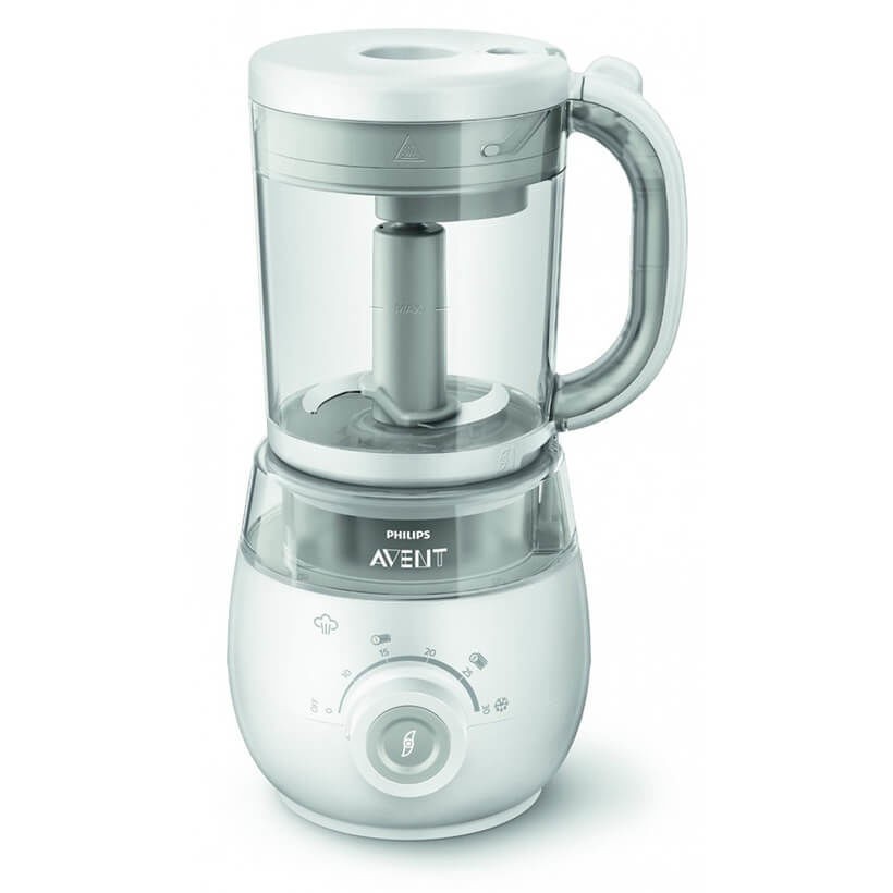 Máy Hấp Và Xay Thức Ăn 4 trong 1 Philips Avent SCF875.02 (Model mới có thêm chức năng rã đông)