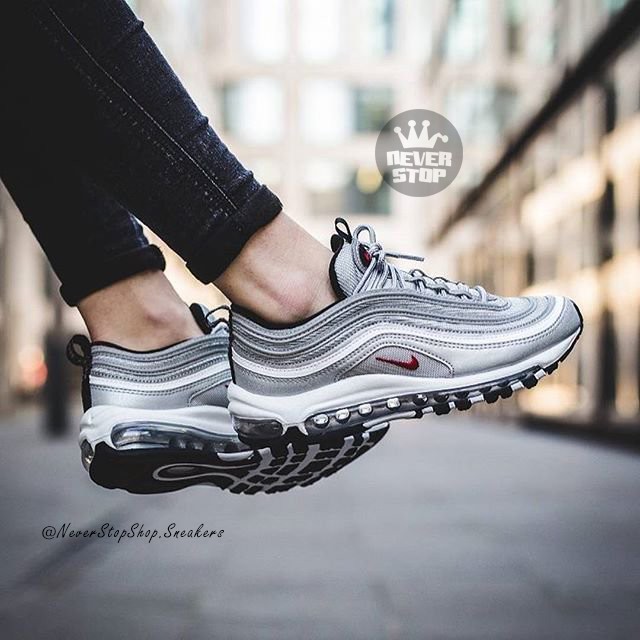 Giày NIKE AIR MAX 97 SILVER BẠC [TẶNG VỚ]