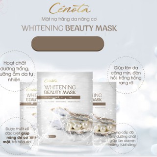 Mặt Nạ Dưỡng Trắng Da Nâng Cơ Cénota Whitening beauty mask