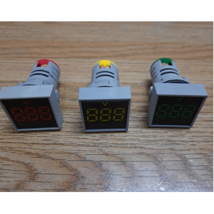Đèn báo Vôn Phi 22 đèn báo hiển thị điện áp Vôn kế