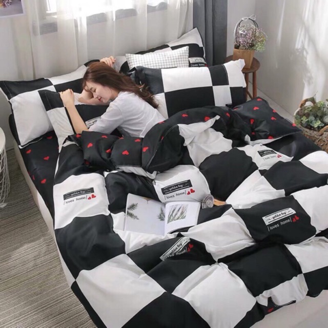 Bộ chăn ga gối Cotton Poly