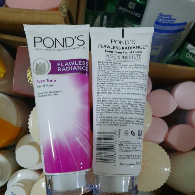 Sữa rửa mặt Pond's trắng da cao cấp 100g