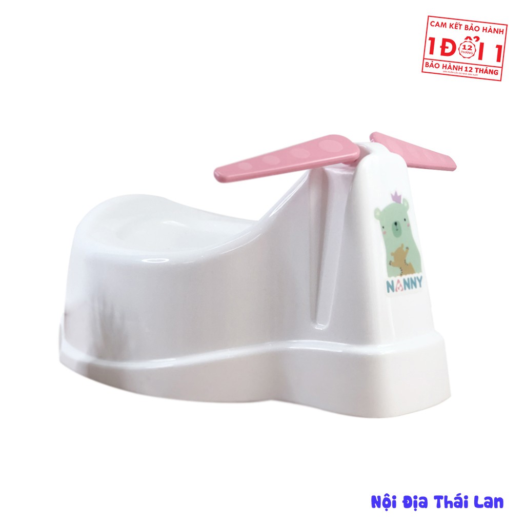 Bô cho bé Nanny N471 bô vệ sinh hình thỏ cho bé Thái Lan