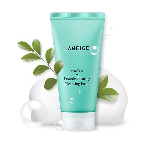 [DEAL]..::✨Sữa Rửa Mặt Tạo Bọt Laneige Mini Pore Double Clearing Cleansing Foam 150ml✨::..