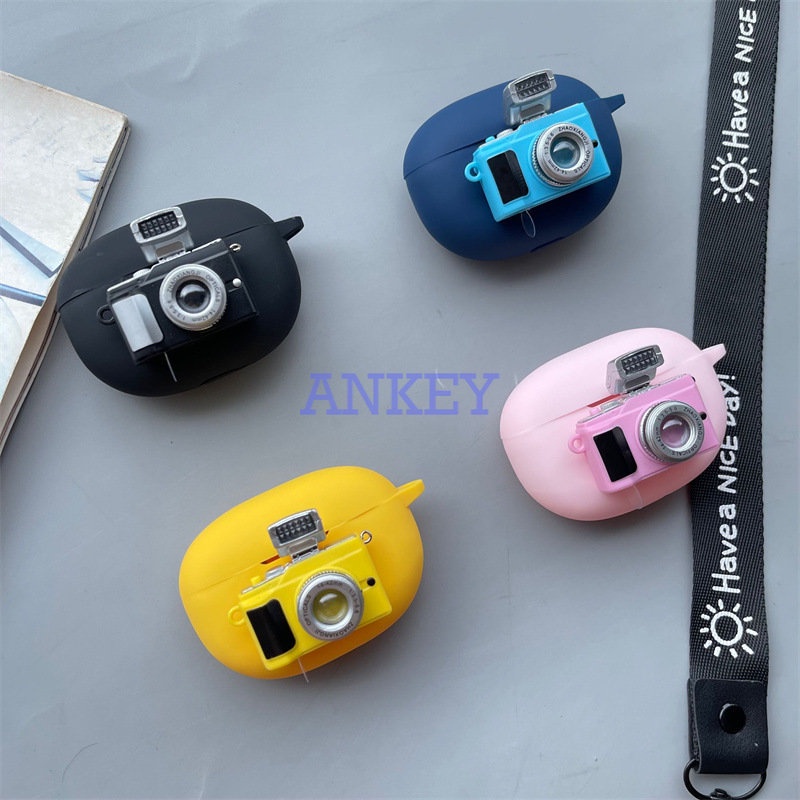 Oppo Enco Buds 2 / Air 2 Pro X X2 Free 2 2i R / Play Vỏ Bảo Vệ Hộp Sạc Tai Nghe Bằng Silicon Chống Sốc Chống Thấm Nước