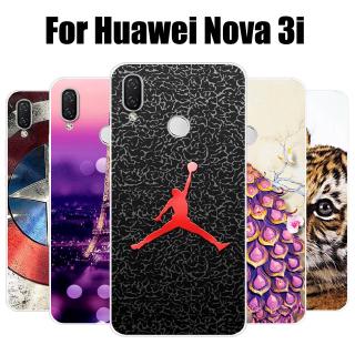 Huawei Nova 3i Case Patterned Soft Back Cover For Huawei Nova 3i