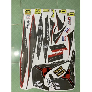 tem exciter 2010 xám đỏ