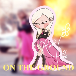 Sticker > idol > Rose Blackpink (#1) (ontheground)