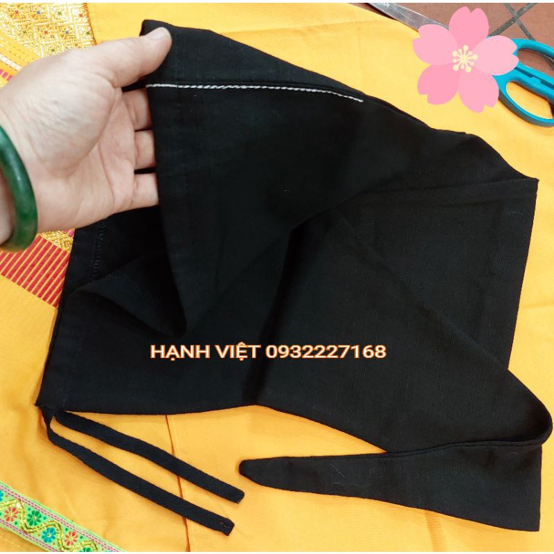 Chụp tóc đen , có ngôi giữa - Trang phục phụ kiện Hầu Đồng