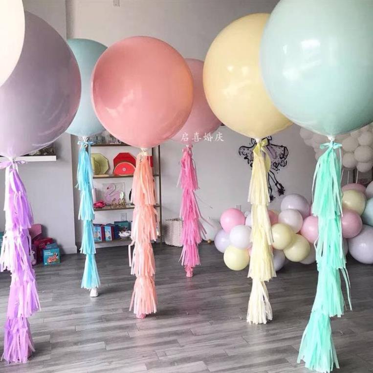 Bóng bay pastel 18 inch (45cm), 36 inch( 80cm) size To