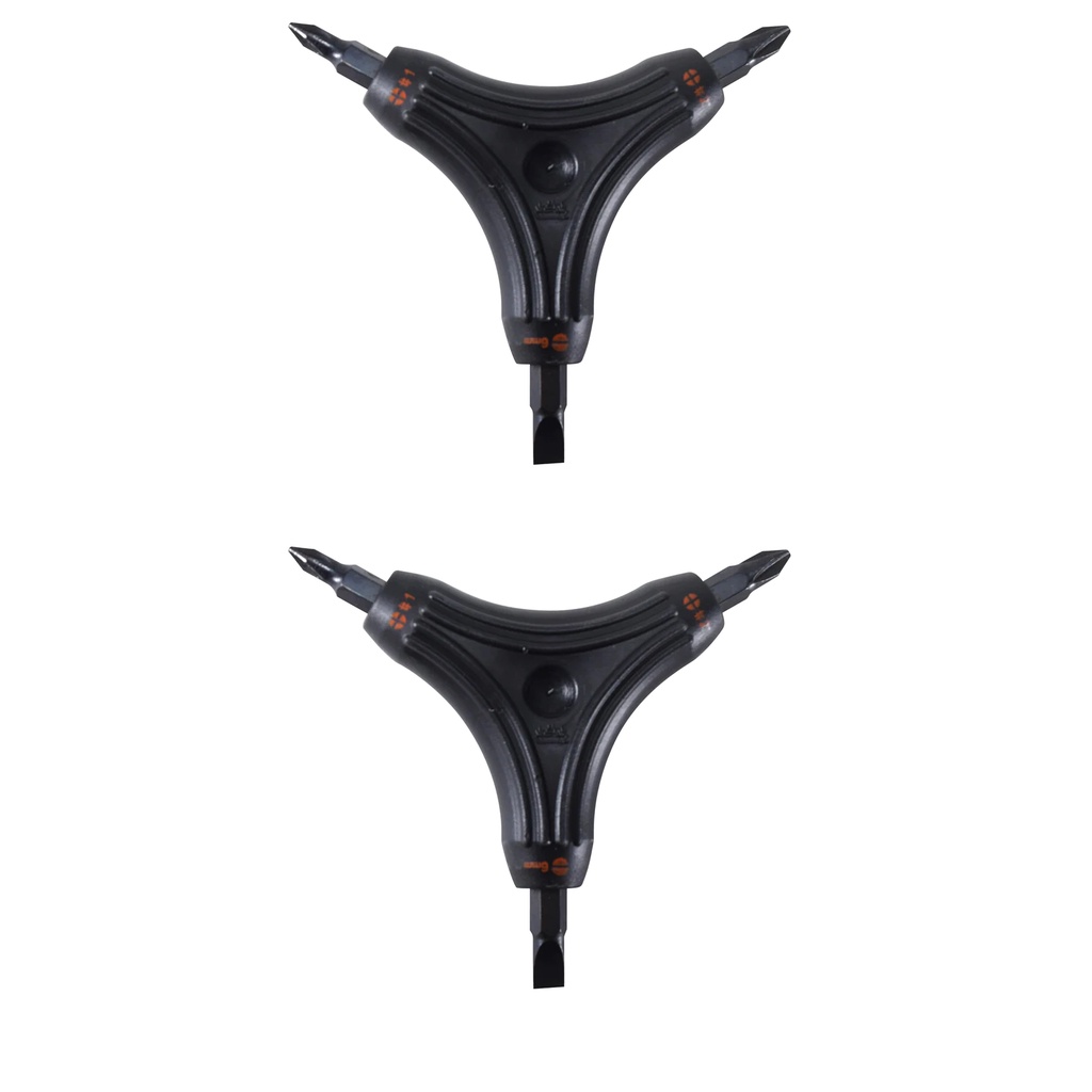 Daiso Tua Vít 3 Đầu 9.3X1.7X8.4Cm (Cái) Three Point Driver