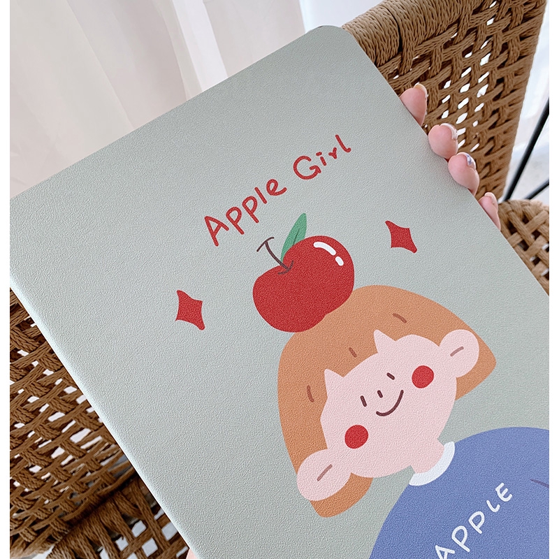 Bao da máy tính bảng nắp gập PU dễ thương cho Apple iPad 2017 2018 9.7 2019 10.2 iPad Pro 2020 11 10.5 Mini 4 5 7.9 | BigBuy360 - bigbuy360.vn