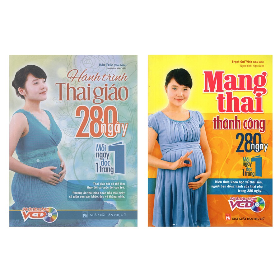 Sách - Hành Trình Thai Giáo 280 Ngày