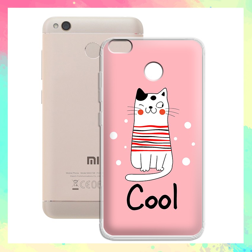 [FREESHIP ĐƠN 50K] Ốp lưng Xiaomi Redmi 4X in hình gấu trúc chibi cute - 01126 Silicone Dẻo