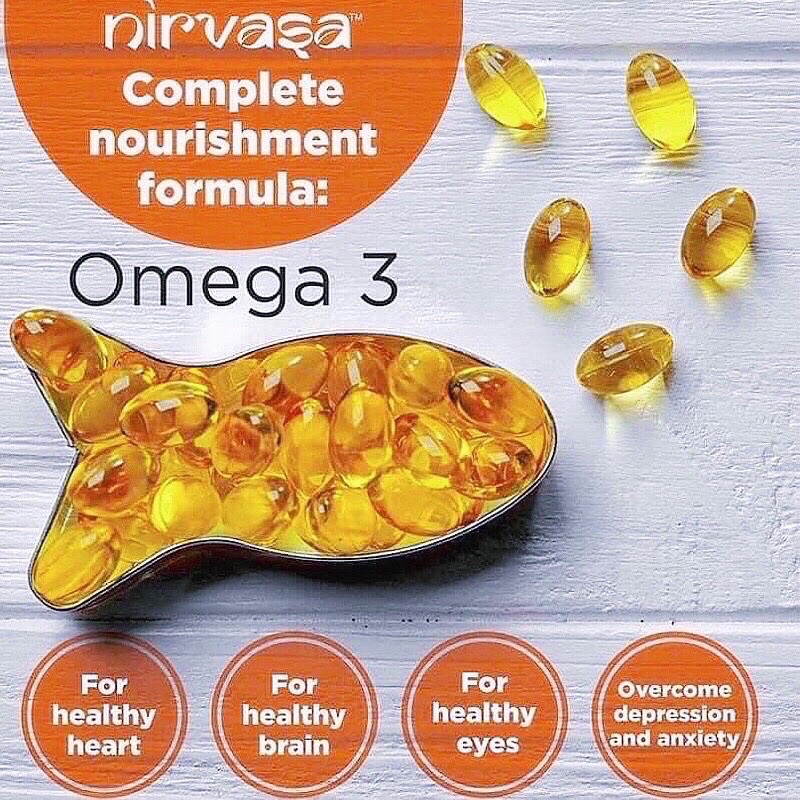 Air Date Mới Viên uống dầu cá Nature Made Fish Oil 1200mg 200 viên Air Mỹ