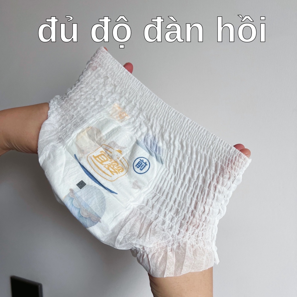 YIYING tã bỉm quần tả bỉm dùng dán tã quần em bé Dreamer Tã tên lửa M42/L38/XL36/XXL34/XXXL32hơi thở