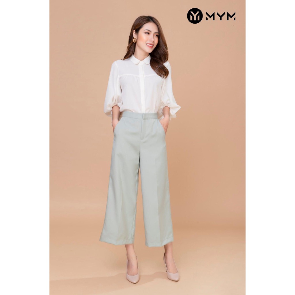 MYM Áo Sơ Mi Nữ, Tay Bồng Thời Trang Thiết Kế 💖 Áo Kiểu Nữ đẹp 💖 MYM_SHOP - MYM00005