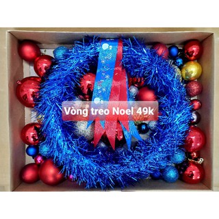 Vòng treo Noel 30cm