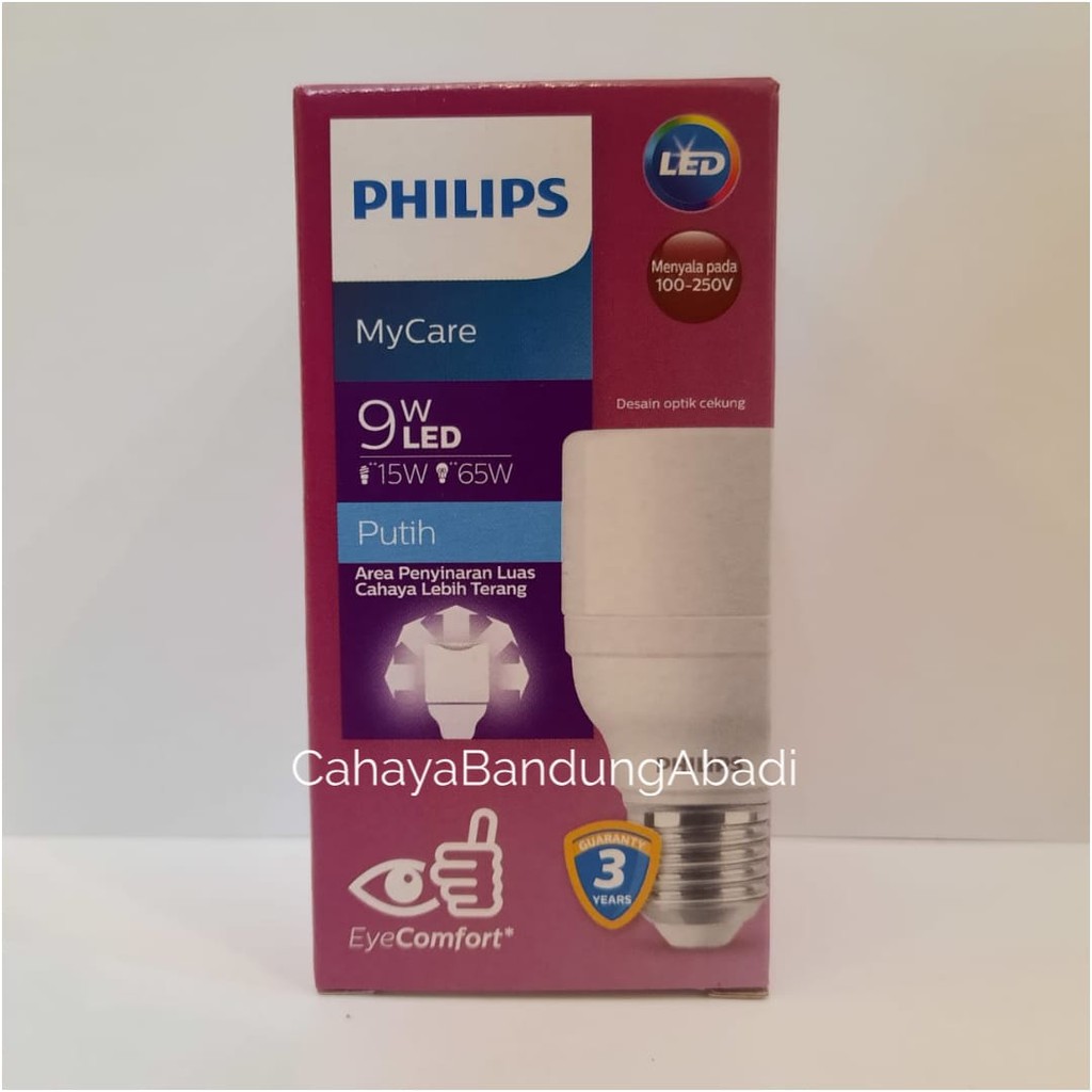 Đèn LED Philips 9W ánh sáng trắng vàng