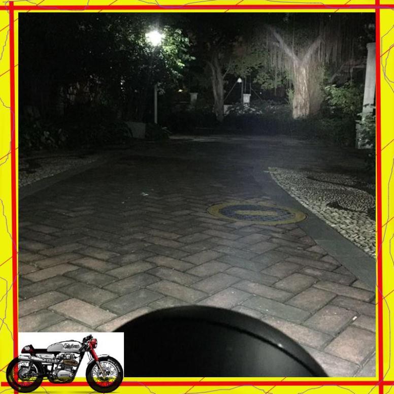 GÁO ĐÈN TRÒN - Đèn pha Led 4 cầu bi, Chuyên dùng độ xe cafe racer , classic, win độ, honda  67, gn125  TRACKER SHOP