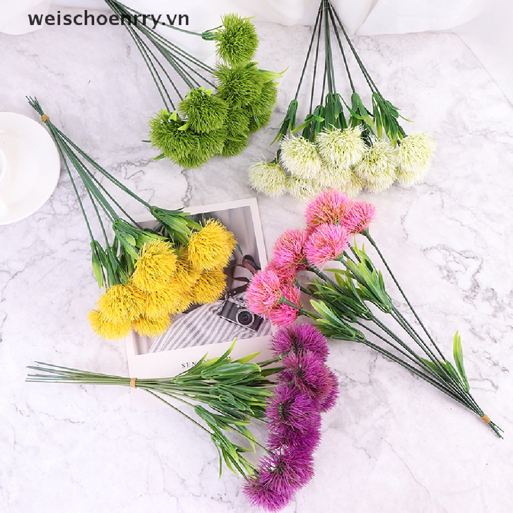 10 Hoa Bồ Công Anh Giả Dùng Trang Trí Nhà Cửa