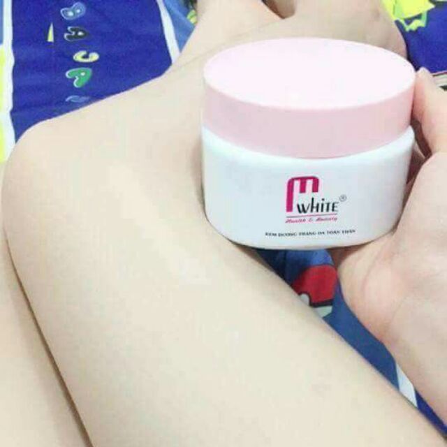 Dưỡng Trắng body M'white(tang kèm sữa tắm)