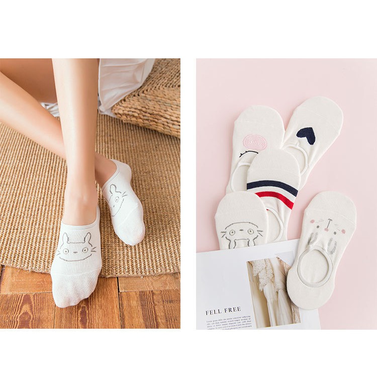 Set 5 đôi tất ngắn cổ dễ thương