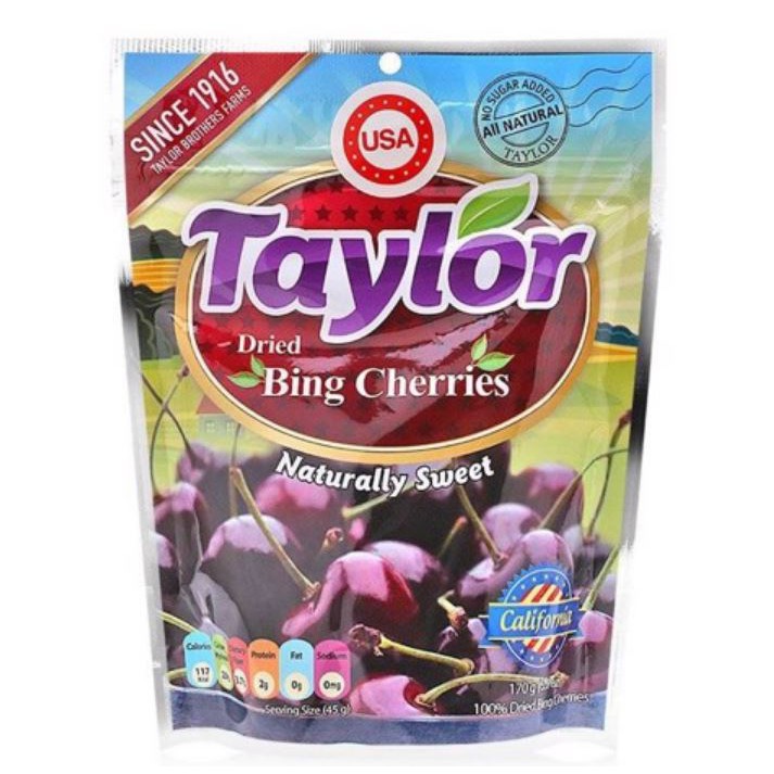 Trái Cherry (Anh Đào) Sấy Khô Tự Nhiên Taylor 170G