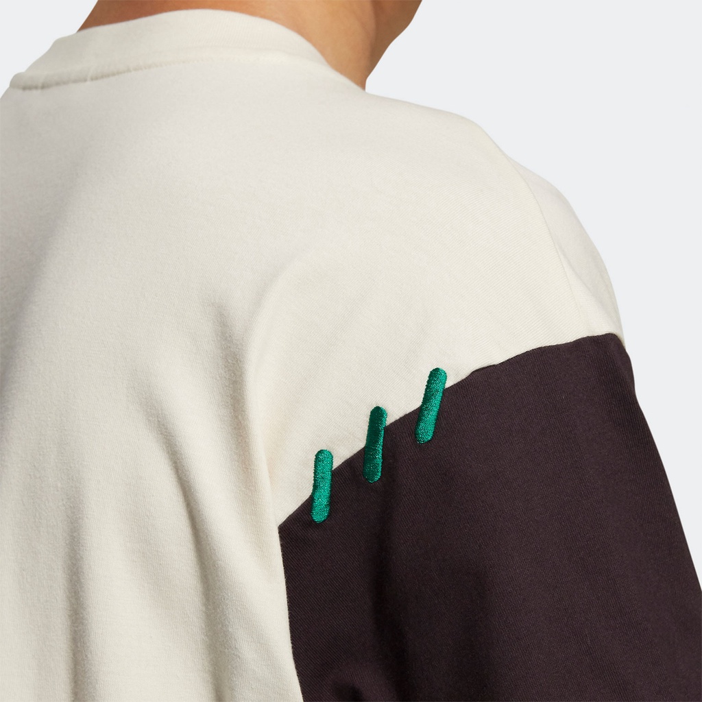 Áo Thun Nam Nữ Ngắn Tay 100% Adidas Series Cỏ Ba Lá Đơn Giản HC0343