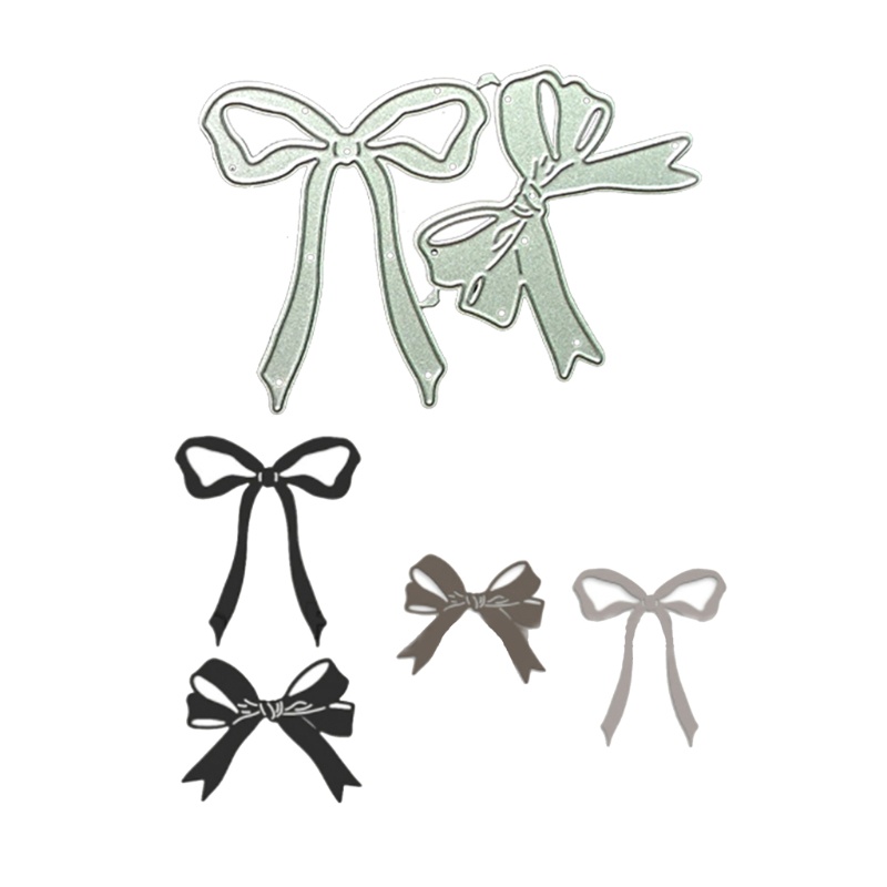Khuôn Cắt Giấy Kim Loại Hình Nơ Xinh Xắn