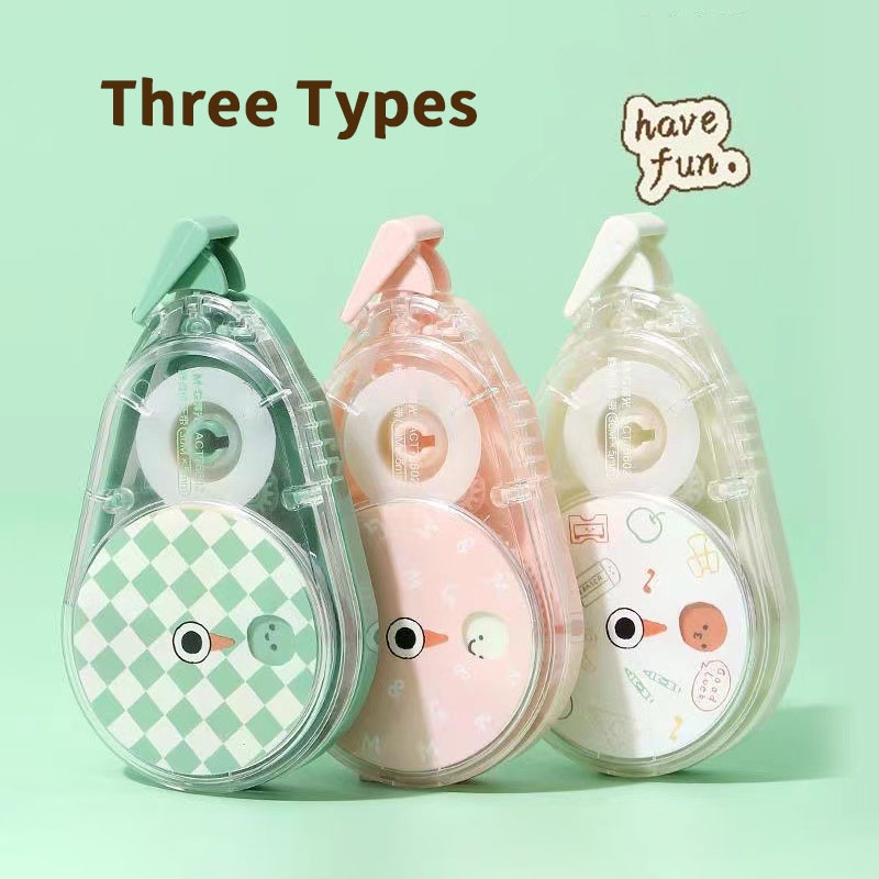 Bút Xóa Kéo Cỡ Lớn 5mmx30m Họa Tiết Hoạt Hình Dễ Thương Tiện Dụng Cho Học Sinh