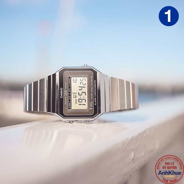 Đồng hồ unisex dây kim loại Casio Standard chính hãng Anh Khuê A700 Series | BigBuy360 - bigbuy360.vn