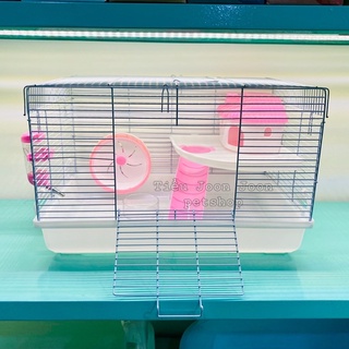 Lồng Đại Hamster 47cm Full Phụ Kiện