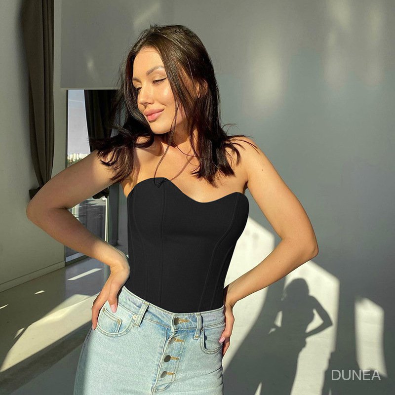 DUNEA Áo Quây 6 Màu Sắc Thời Trang Mùa Hè Gợi Cảm Dành Cho Nữ XY88