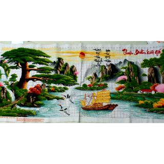 Tranh Thành Phẩm Thuận Buồm Xuôi Gió 1m5