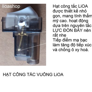 CÔNG TẮC VUÔNG 1 CHIỀU VÀ 2 CHIỀU LiOA.