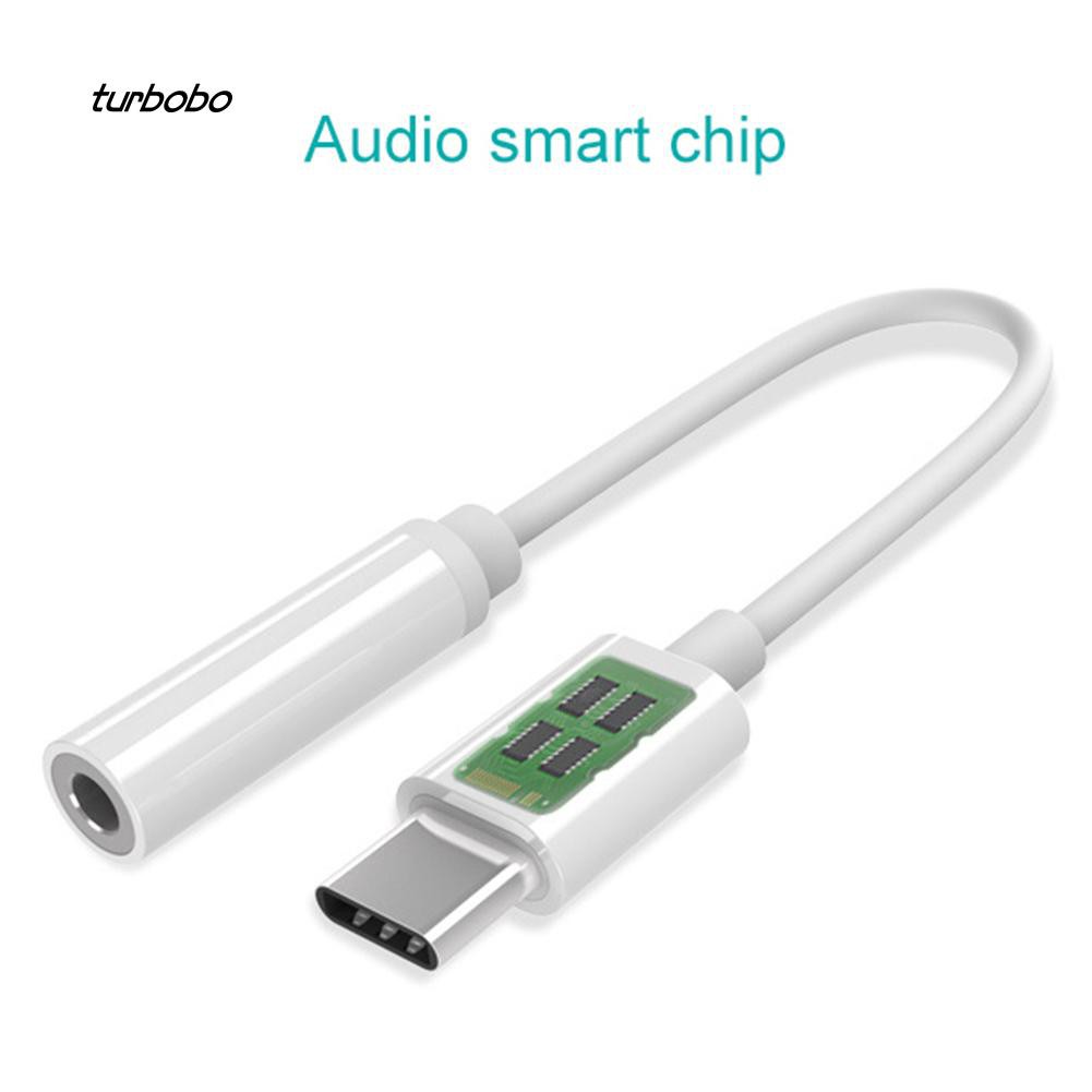 Dây Cáp Chuyển Đổi Âm Thanh Từ Giác Cắm 3.5mm Sang Giác Cắm Type-C Cho Xiaomi Huawei