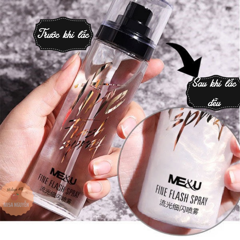 Xịt Khoáng Ngọc Trai khóa lớp makeup trang điểm kiềm dầu cho làn da căng bóng | BigBuy360 - bigbuy360.vn