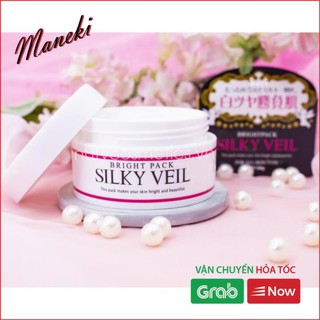 Kem silky veil làm trắng toàn thân hàng nhật nội địa cream trắng da tức thì silky veil
