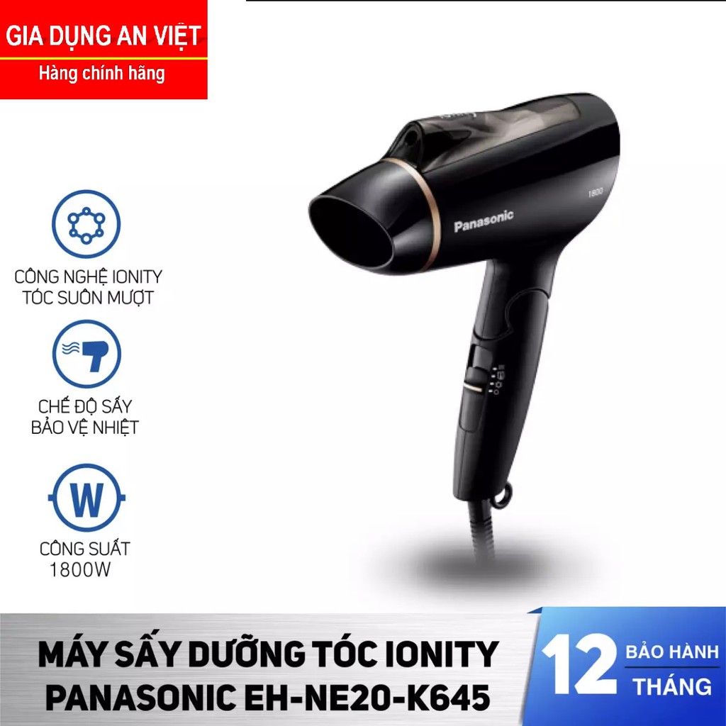Máy sấy tóc Panasonic EH-NE20-K645 Đen