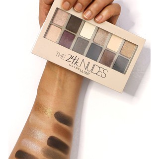 Bảng màu mắt THE 24K NUDES MABELLINE MỸ