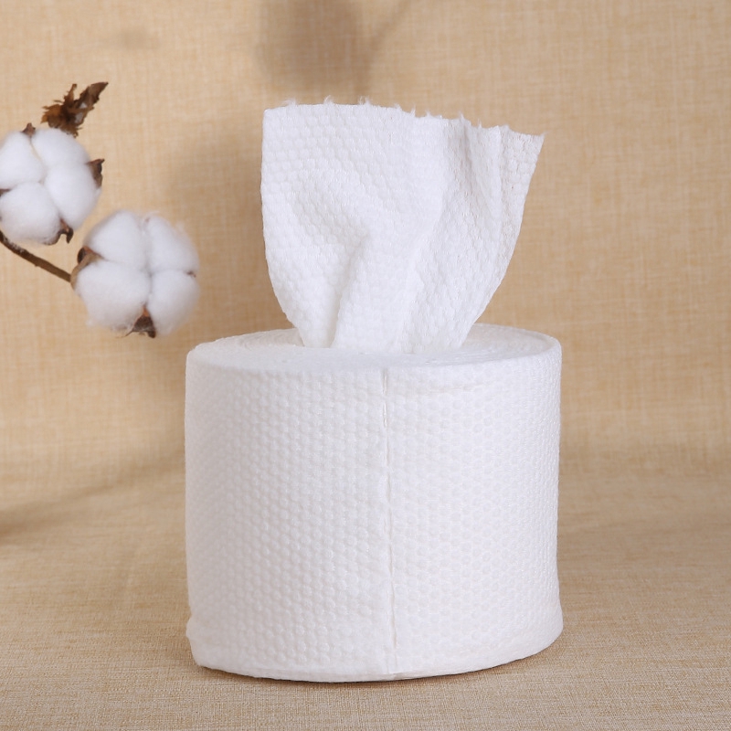 Cuộn khăn giấy lau mặt bằng vải không dệt sử dụng một lần tiện lợi | BigBuy360 - bigbuy360.vn