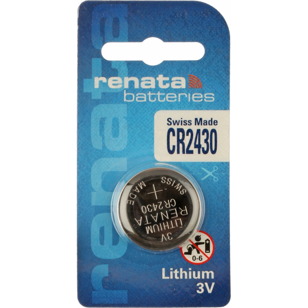 Pin Lithium CR2430 3v Renata (100% Chính hãng Thụy Sĩ)