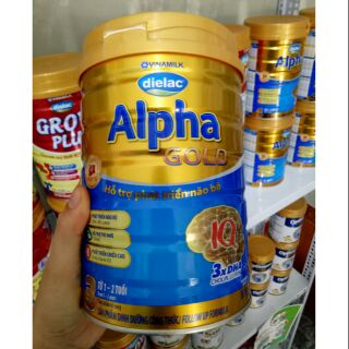 Sữa Dielac Alpha 3 900g date 2020( 1_2tuoi)