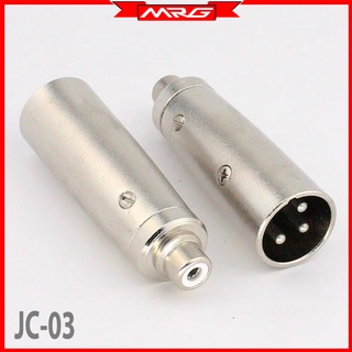 Jack Canon Đực Sang Hoa Sen Cái, giá 1 cái, (XLR-male to RCA-female). JC-03.