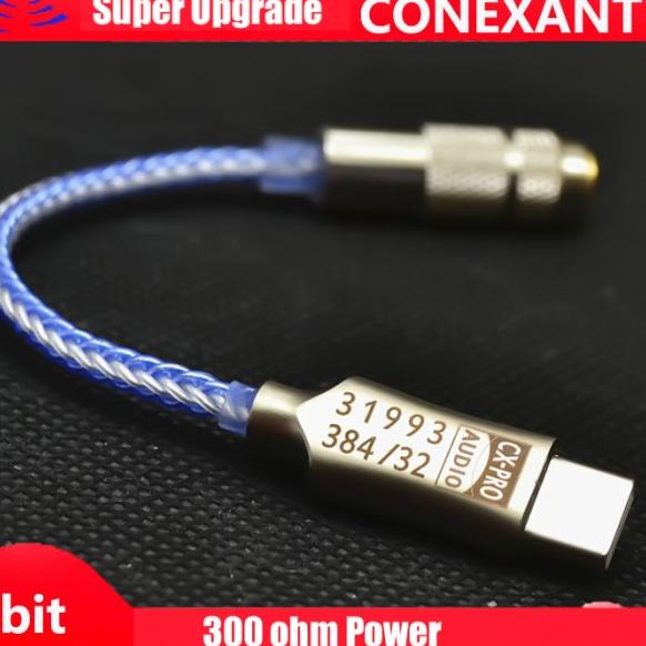 Đầu Chuyển Đổi Âm Thanh Cx31993 Pro Hifi Dac Type C Sang 3.5Mm Chuyên Dụng