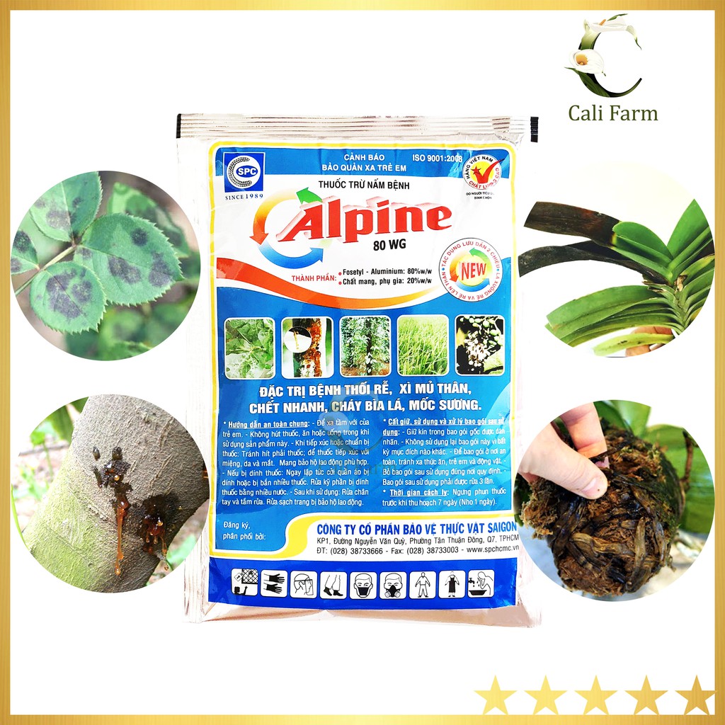 Thuốc đặc trị thối đen hoa lan Alpine 100g